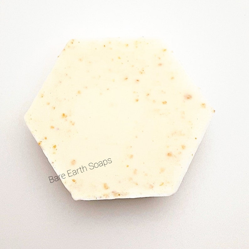 Honey-Oat Goat Milk soap bar